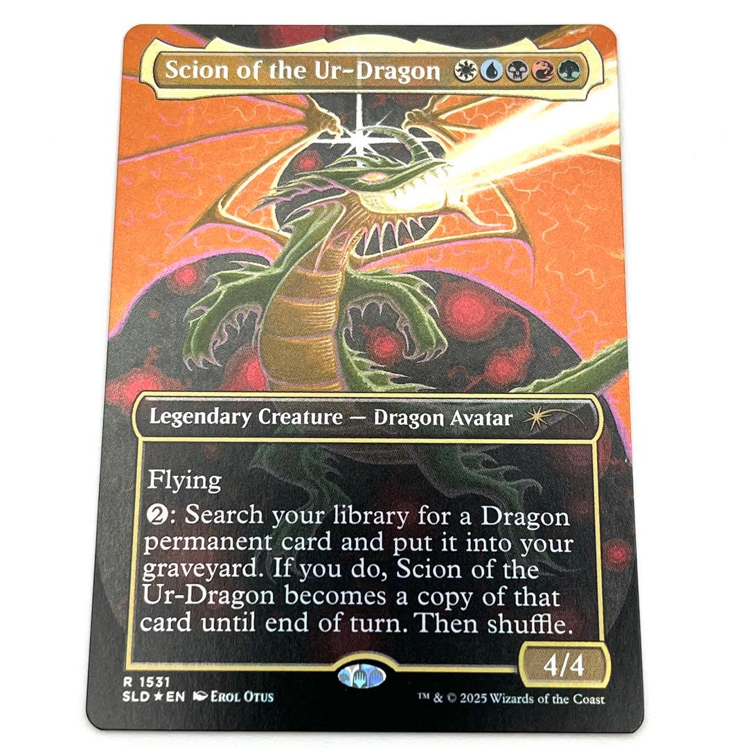 始祖ドラゴンの末裔 FOIL SecretLair 英語 MTG - メルカリ