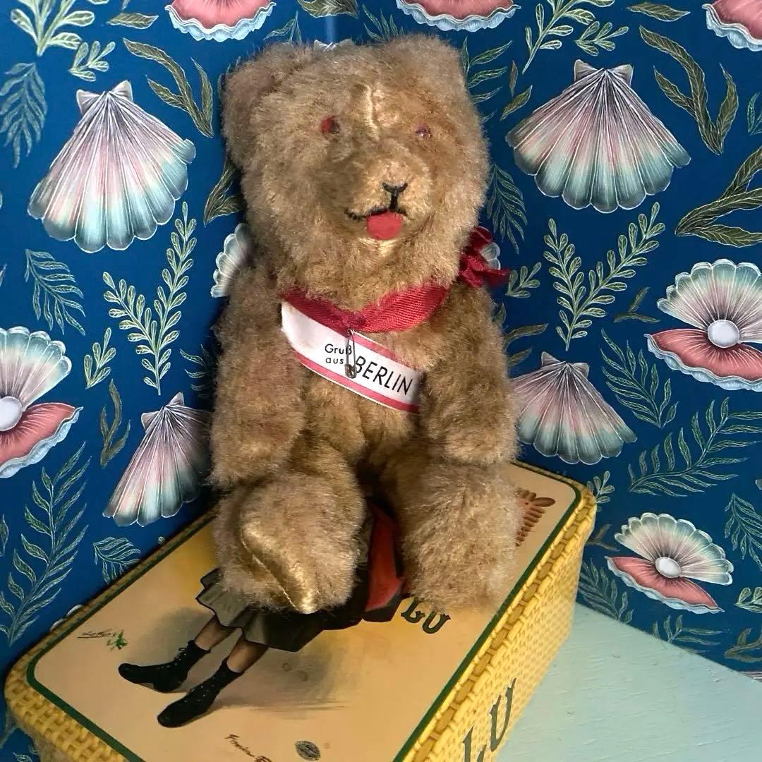 DDR ベア ベルリンベア　#ドイツベア　#ヴィンテージ ベア #JPMベア