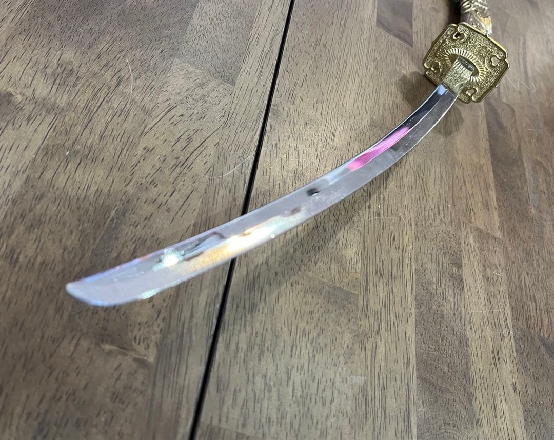 【アンティーク】鳥頸太刀拵 衛府太刀拵 細太刀拵 模造刀 太刀 日本刀 レトロ