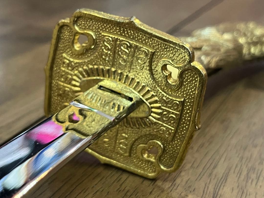 【アンティーク】鳥頸太刀拵 衛府太刀拵 細太刀拵 模造刀 太刀 日本刀 レトロ