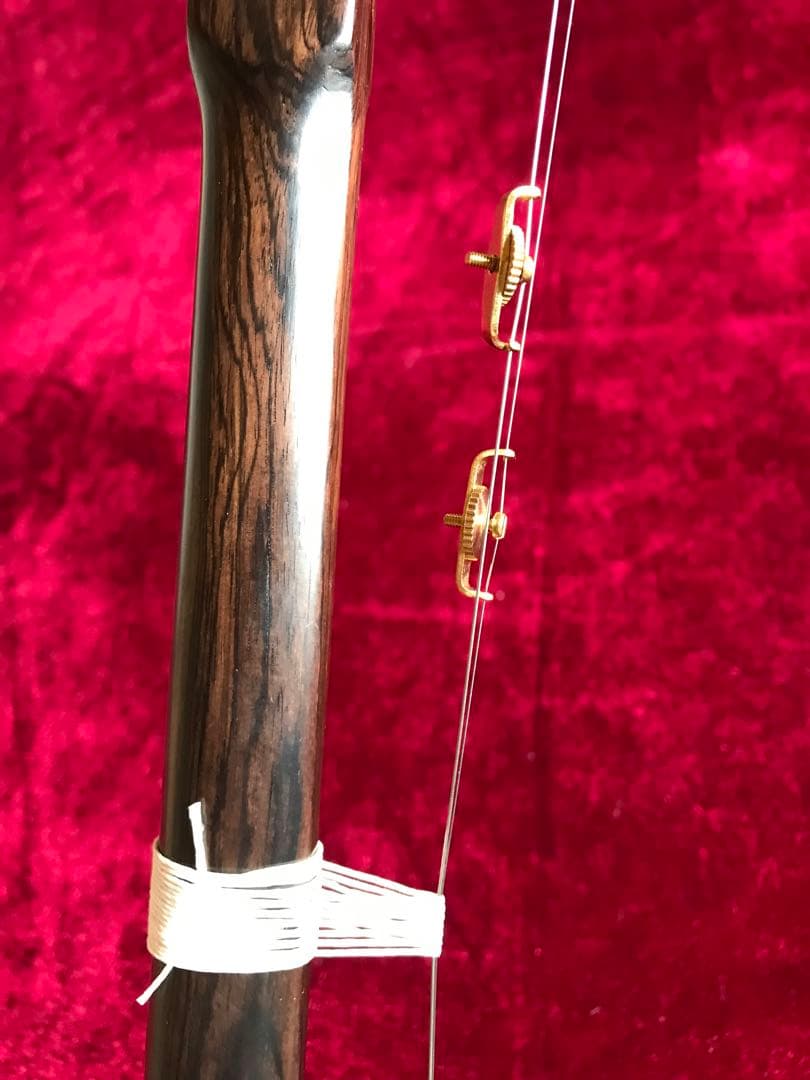 大特価・二胡☆上級黒檀☆古月琴坊・黄建洪製作☆十年保証