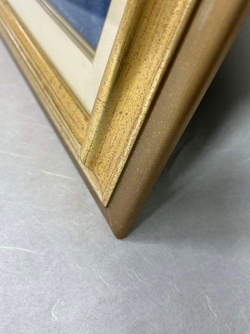 浮かぶ島」 安達雅一 富士山 絵画 日本画 染色 工芸 作家