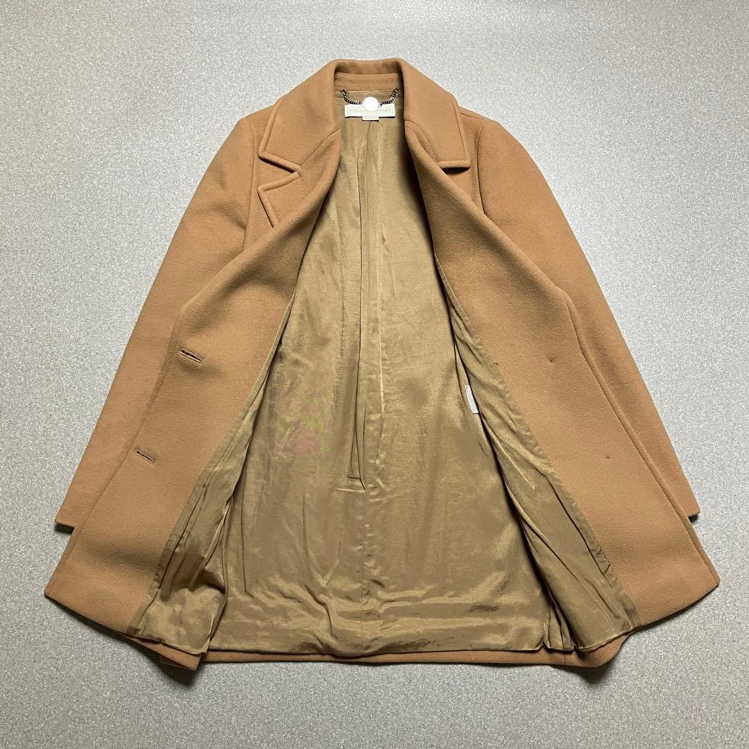 キャメル✨ラムウール】ステラマッカートニー チェスターコート