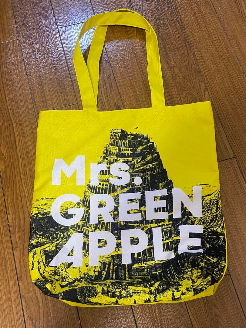 Mrs. GREEN APPLE バベルの塔 トートバッグ - メルカリ