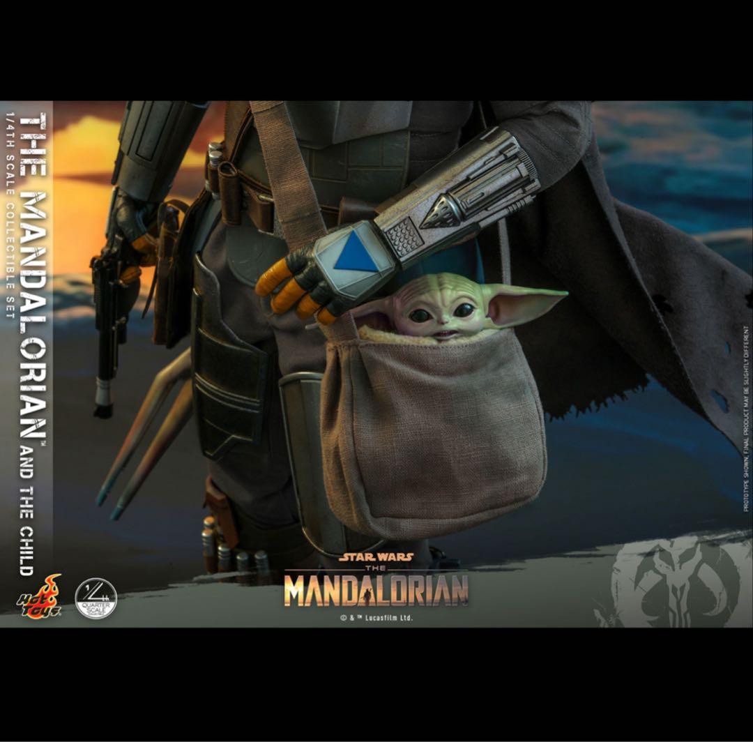 【ツバサ】ホットトイズ 1/4マンダロリアン＆ザ・チャイルド クォーター