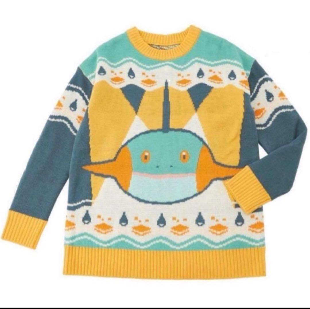 【大人気商品！完売品】ポケモンセンター　クリスマス　ヌマクロー　クセーター　M