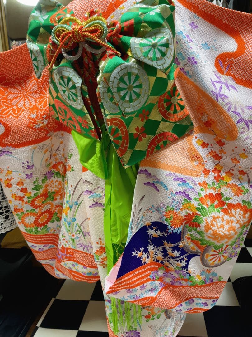 七五三5〜7歳様高級絞り柄