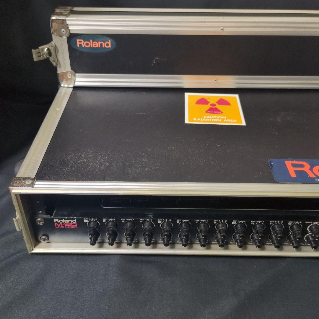 Roland M-120 ラックマウント型ラインミキサー ケース付き
