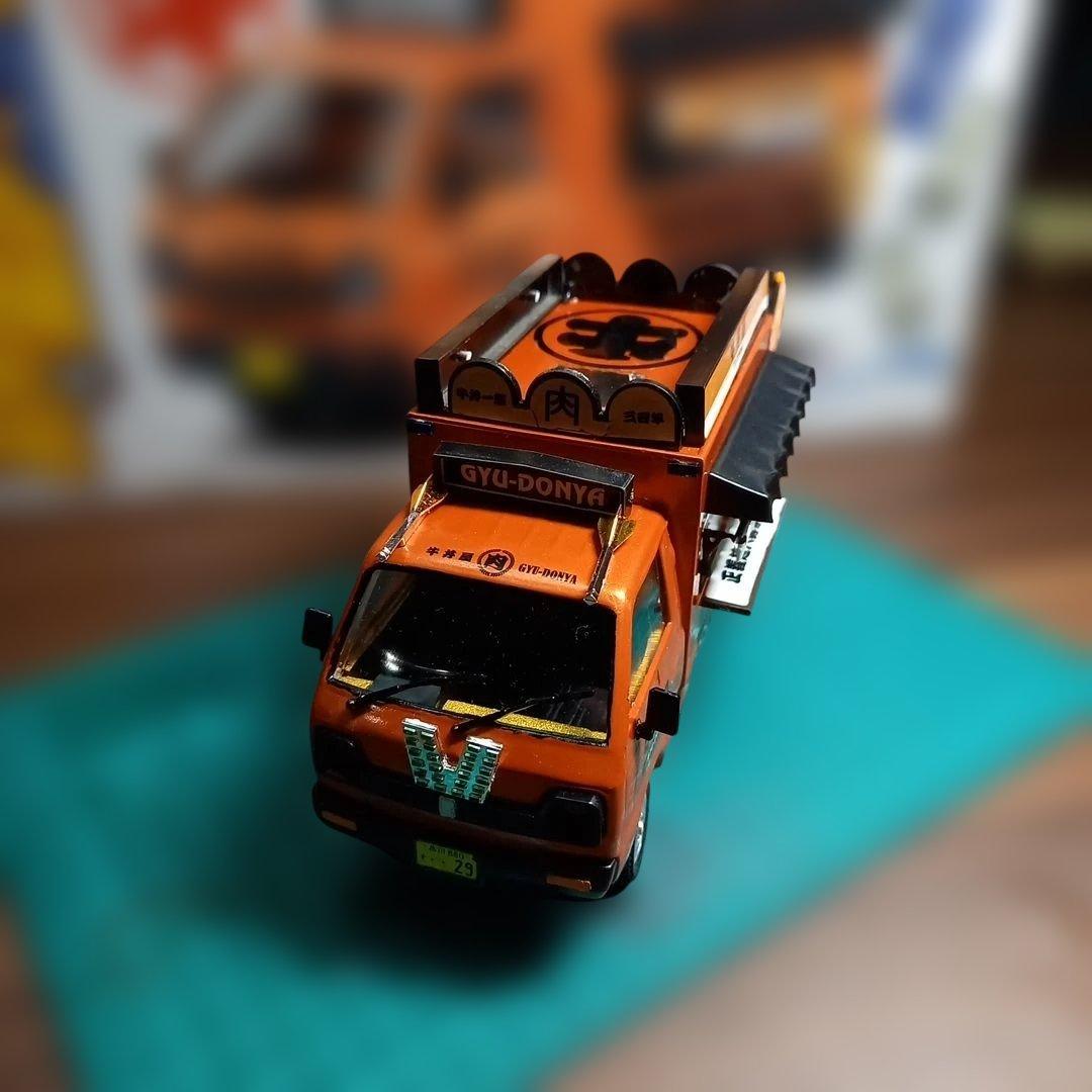 アオシマ文化教材社 移動販売軽トラック - メルカリ