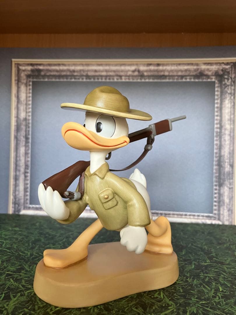 ドナルドダック WDCC ドナルドの入隊 フィギュア 希少品ディズニー