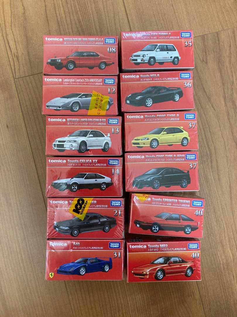 トミカプレミアム まとめ売り204台