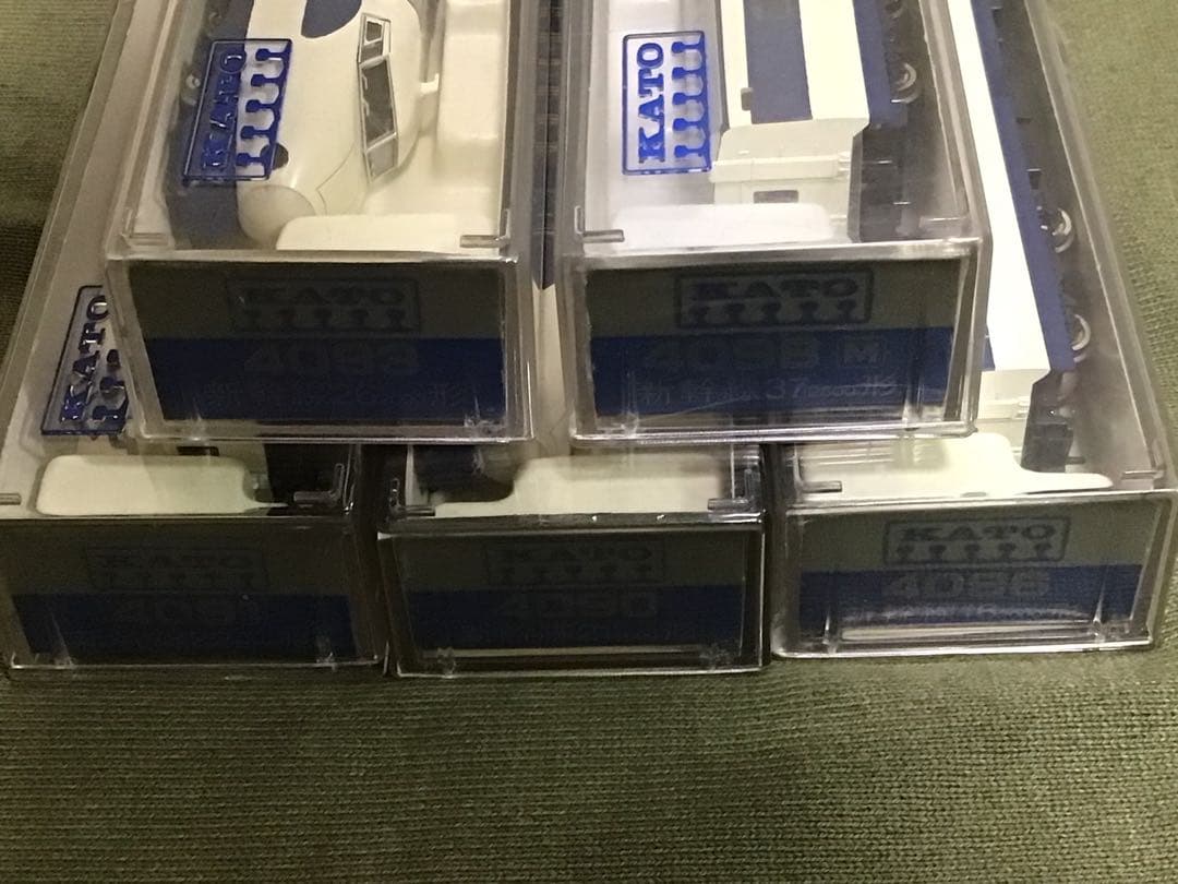 確認用 KATO 関水金属 Nゲージ 0系 新幹線5両セット 鉄道模型