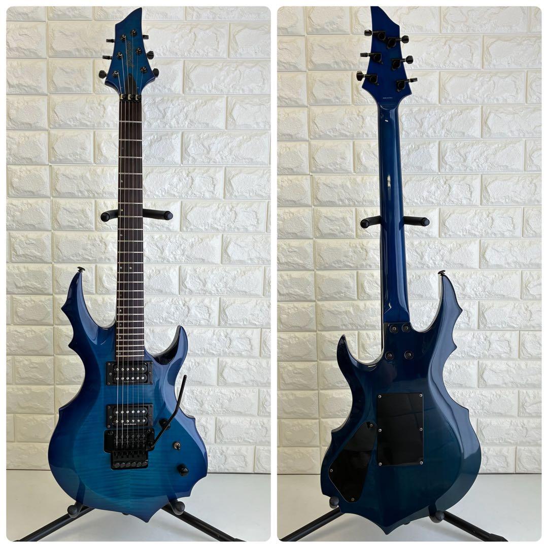 grass roots フォレストタイプ シースルーブルー 虎杢目