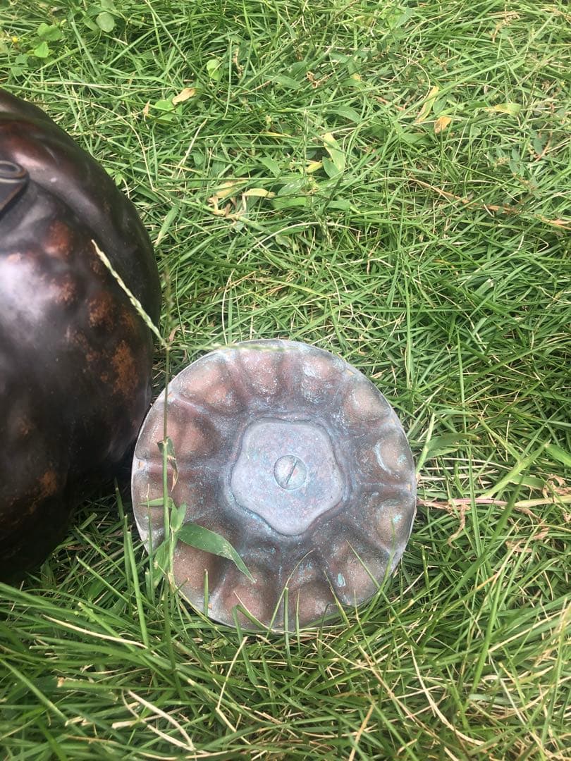 鎚起銅器　皆川堂　水差し　茶道具　金属工芸