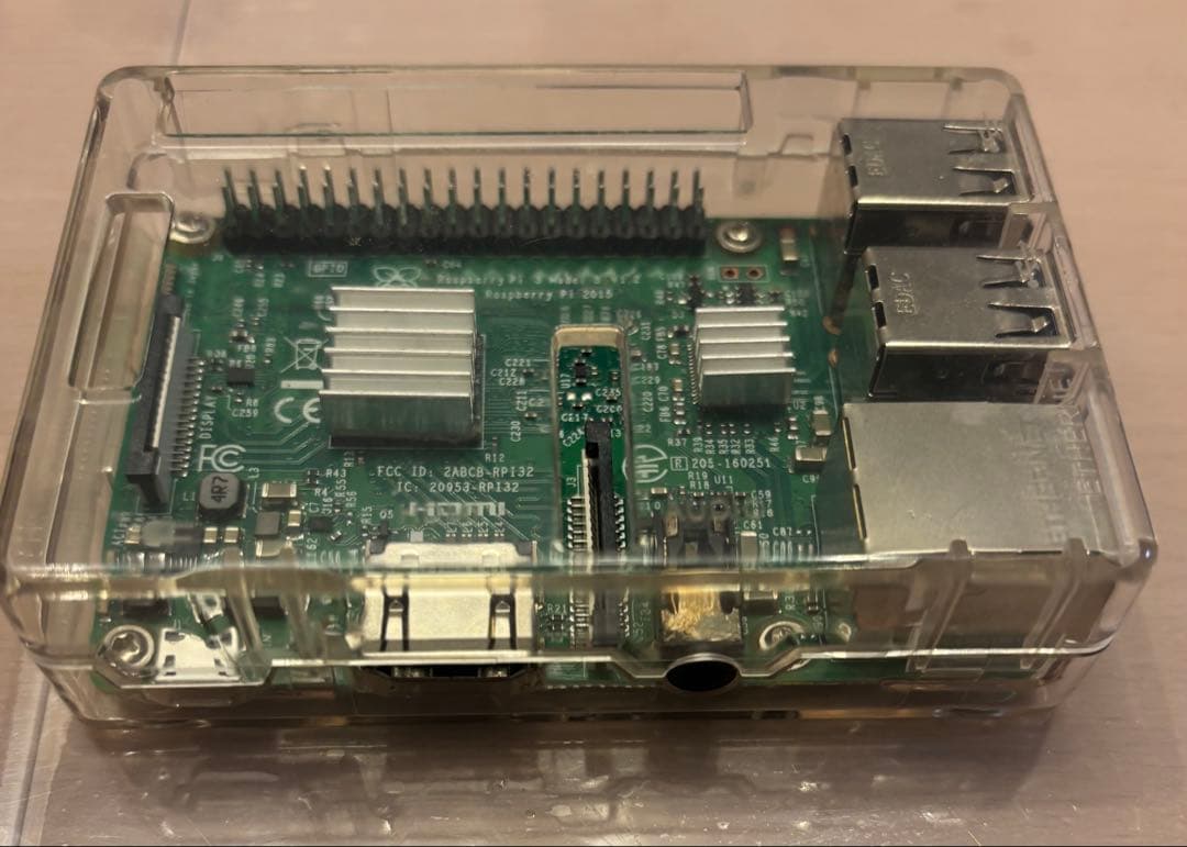 Raspberry Pi 3 Model B 2台 カメラ rev2.2