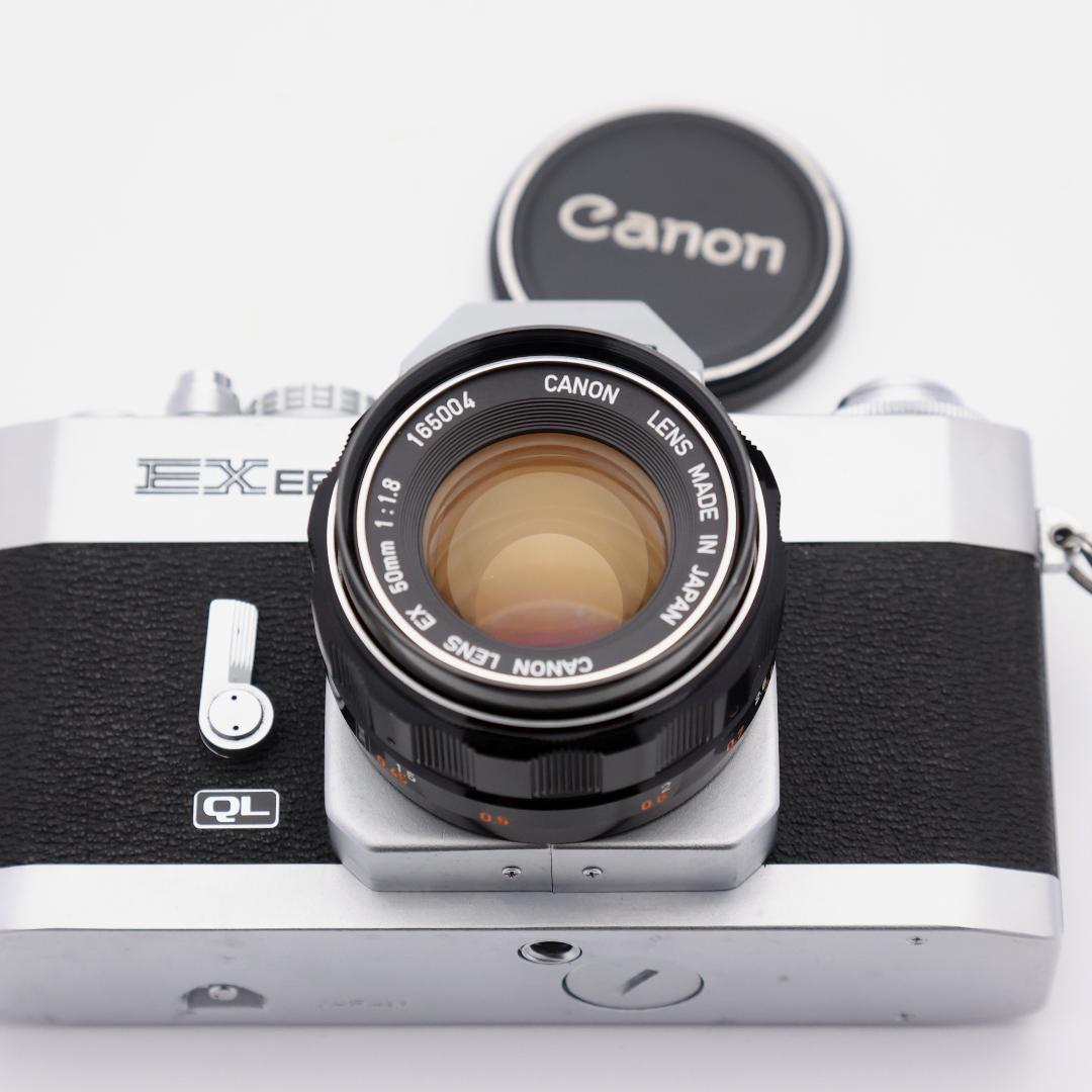 動作確認済】Canon EXEE EX50mm f1.8（明るいファインダー）