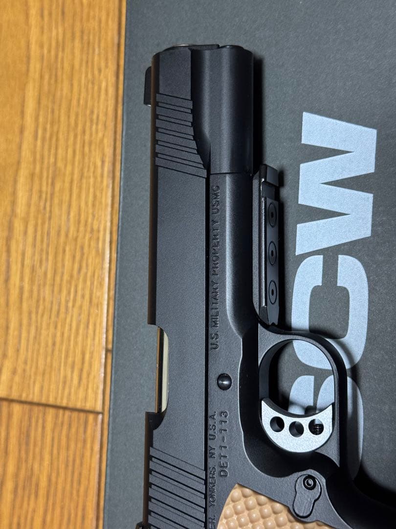 ウエスタンアームズ SCW MARSOC コルトガバメント キンバー ガスガン