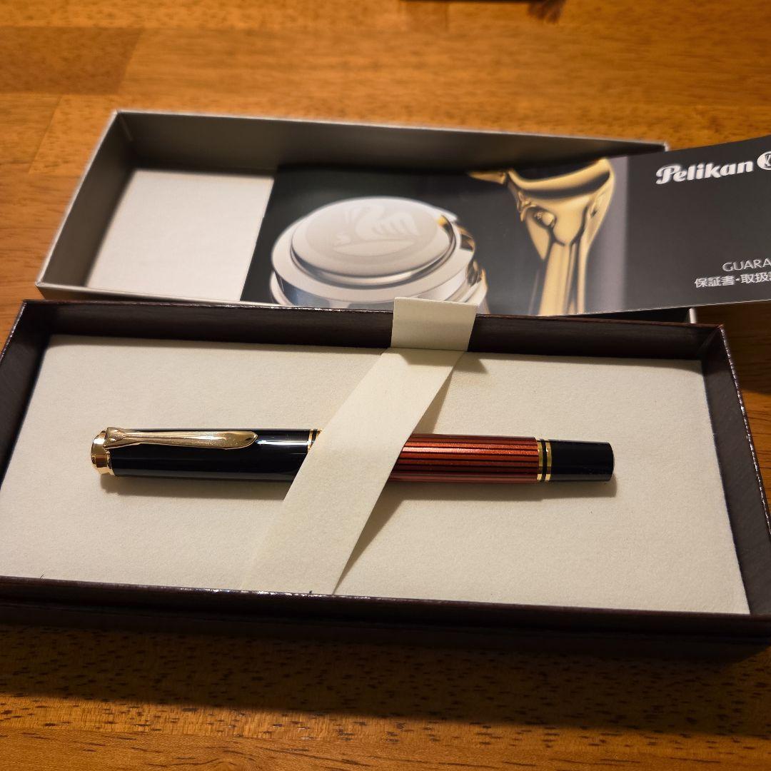 Pelikan ペリカン 万年筆 EF 極細字 スーベレーン M400