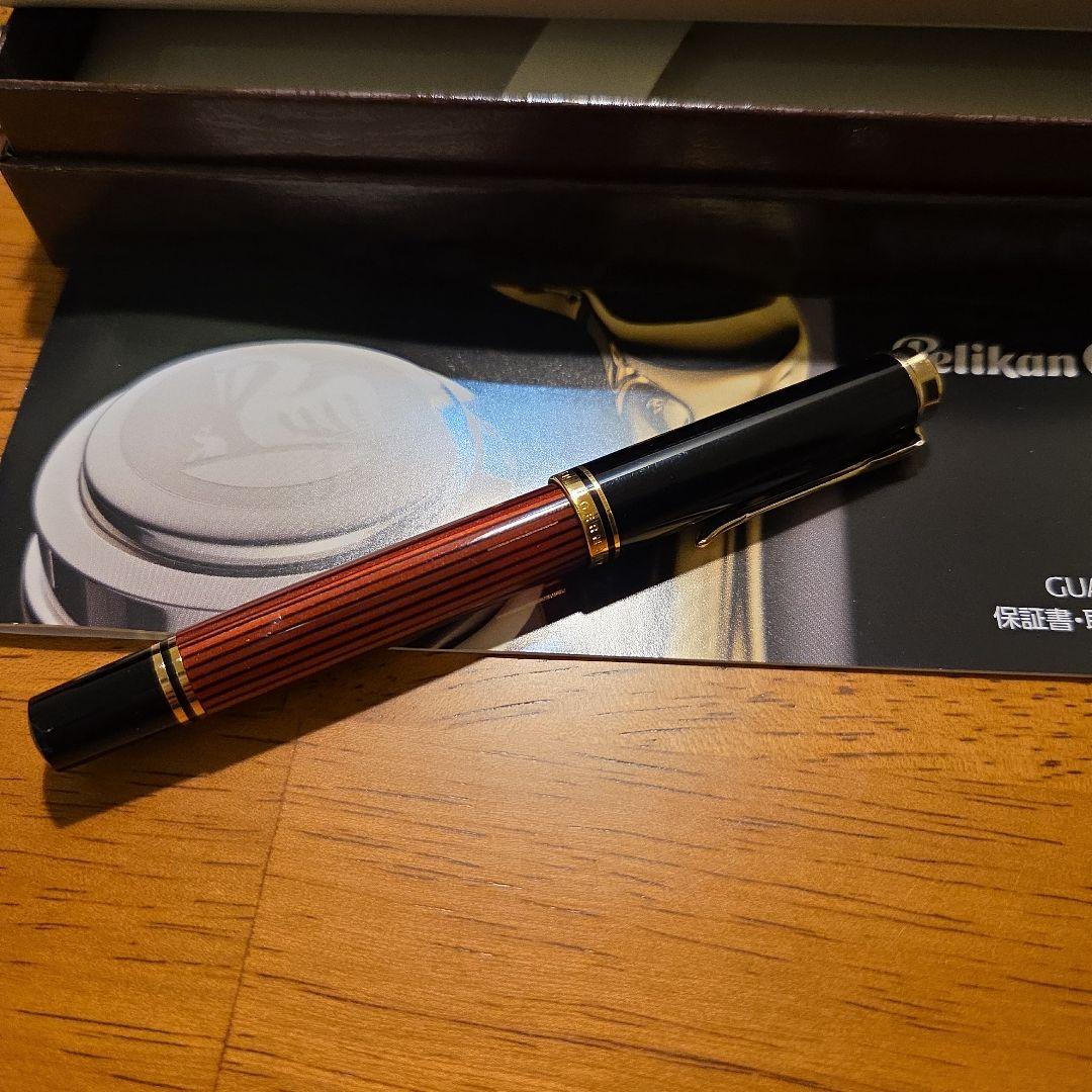Pelikan ペリカン 万年筆 EF 極細字 スーベレーン M400