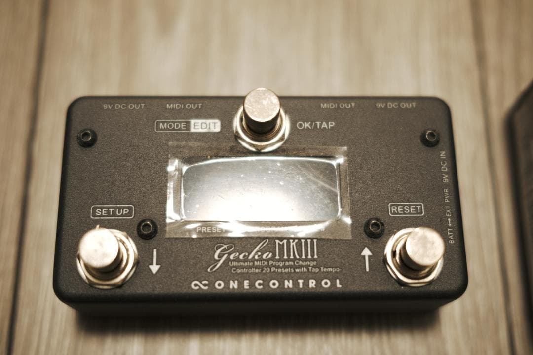 onecontrol Gecko MK III MIDIプログラムチェンジャー onecontrol