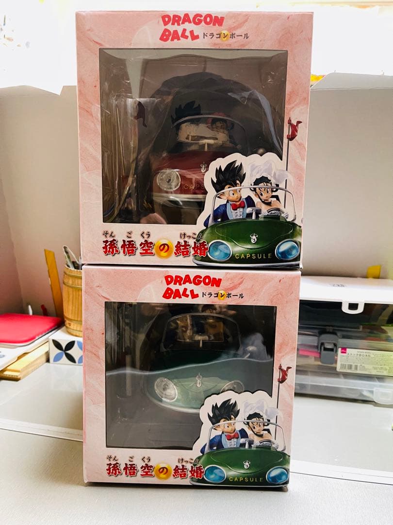 ドラゴンボール ✨希少✨ 孫悟空&チチ結婚旅行　フィギュア　2点セット