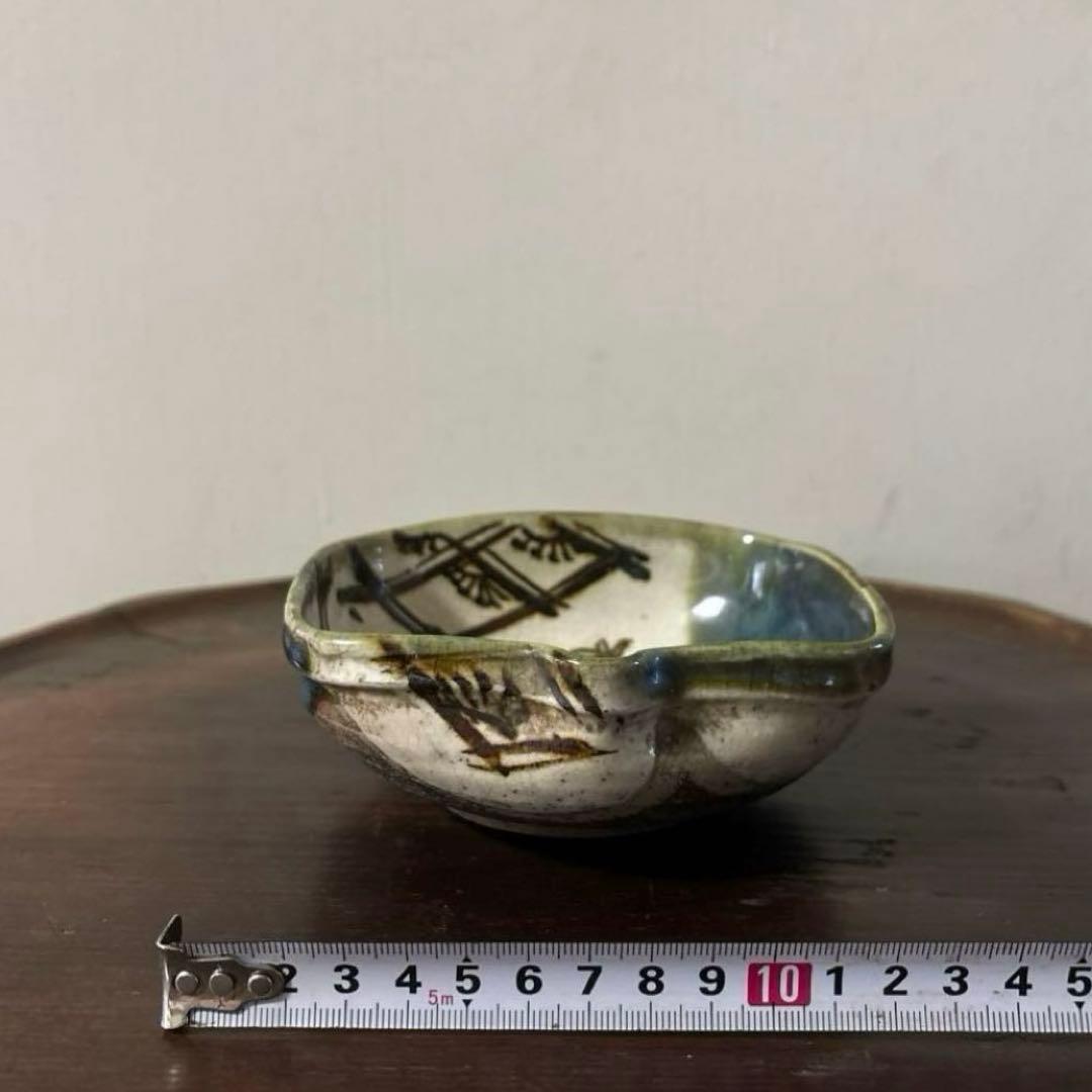 時代織部 向付け 美濃 瀬戸 古美術 茶道具 懐石 酒器 志野 唐津 備前 李