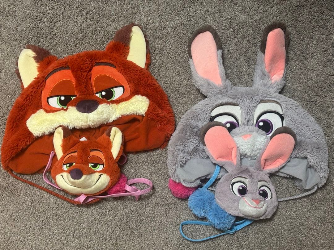 ディズニーリゾートズートピア ニックとジュディ ファンキャップと