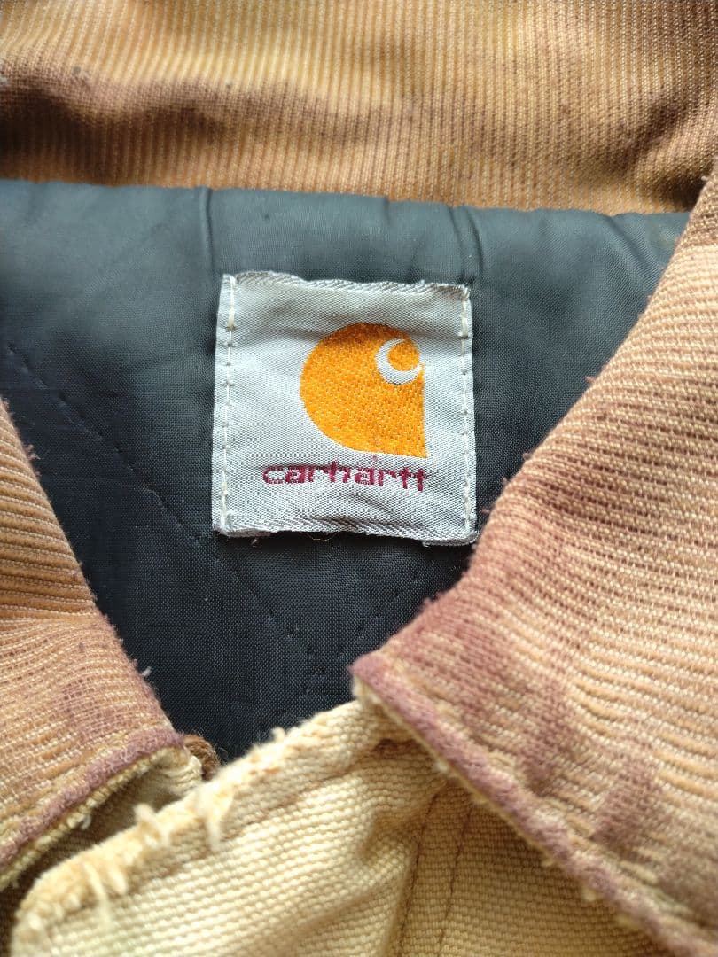 Carhartt トラディショナルジャケット ボロ 短丈 フェード