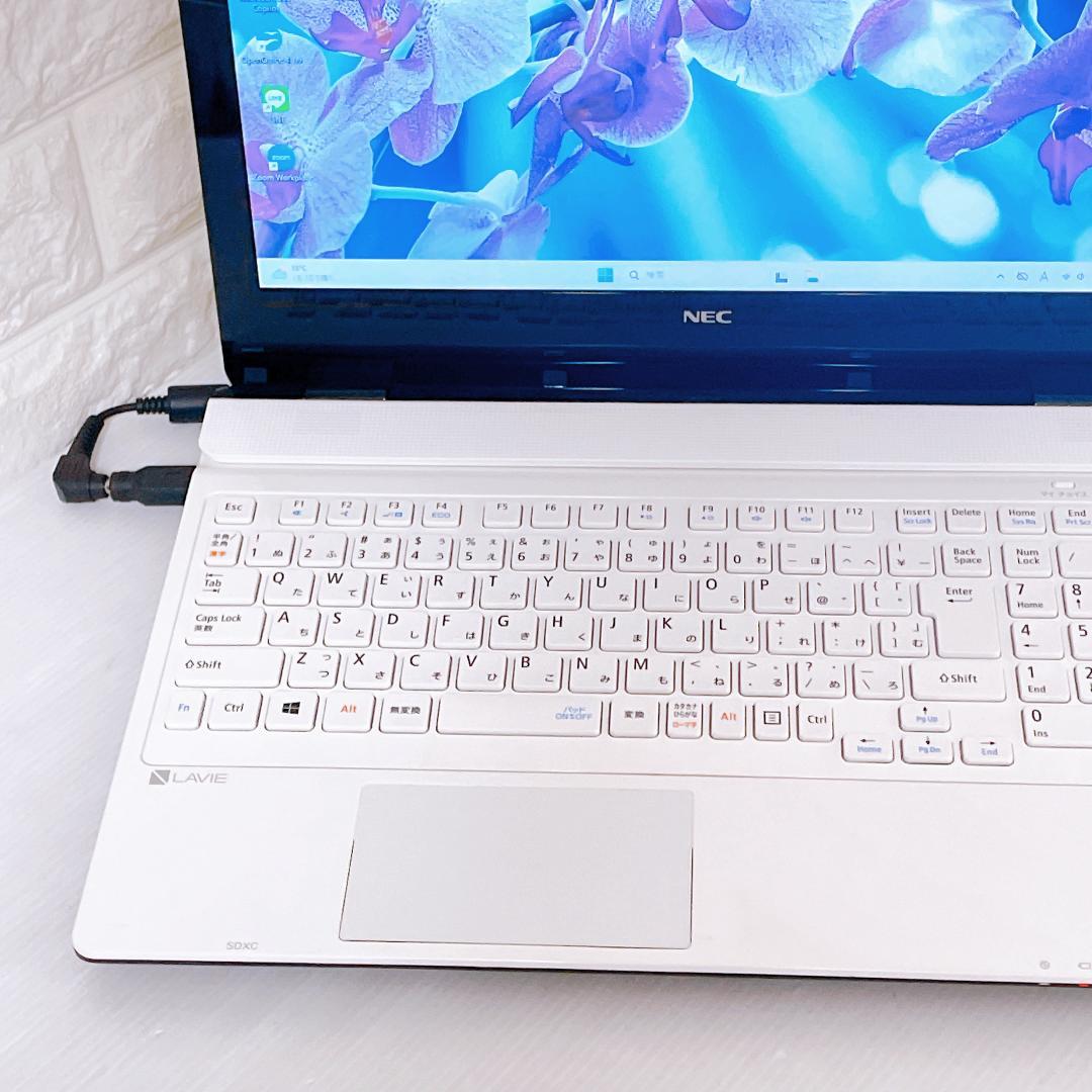 快速SSD】i7 ノートパソコン Windows11 8GB NECノートPC