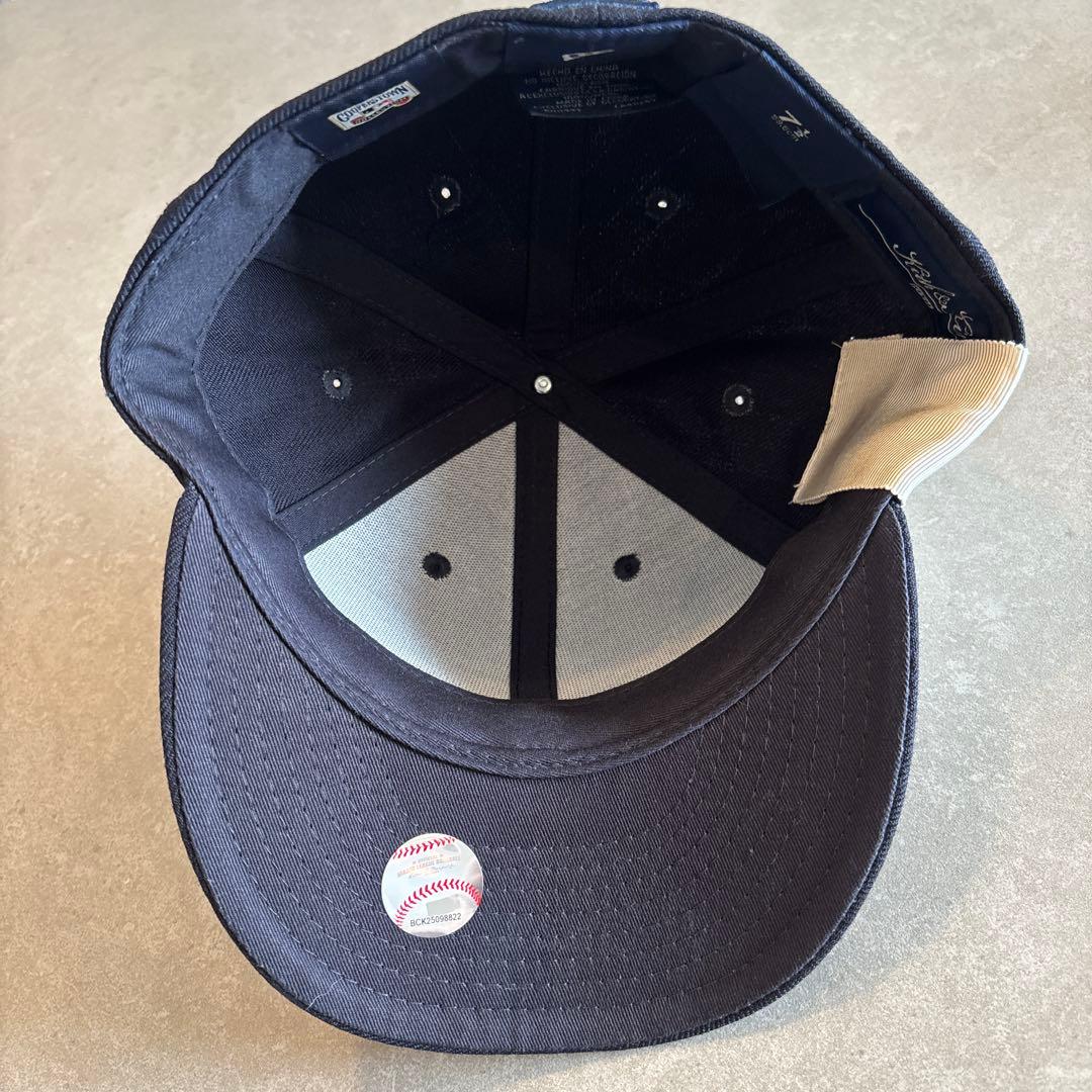KITH AURALEE ヤンキースキャップ ネイビー