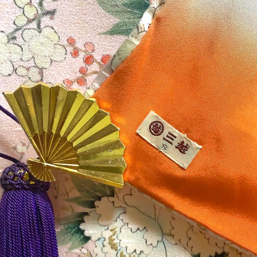 春*野様 【極美品】振袖　６点セット　三越謹製　吉祥文様　藤　花車　身丈167.