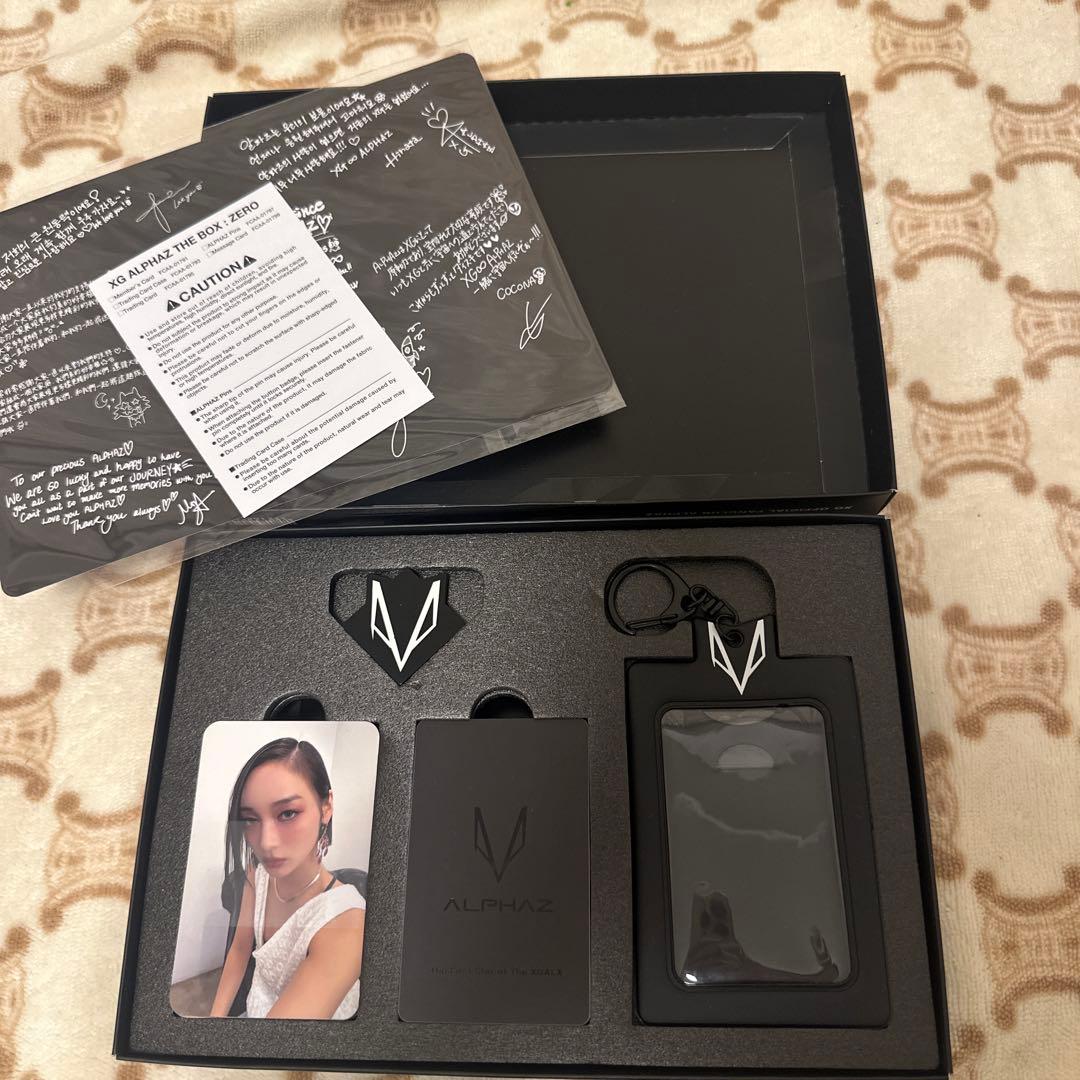 XG ALPHAZ THE BOX「ZERO」 初年度プレミアム会員限定 グッズ