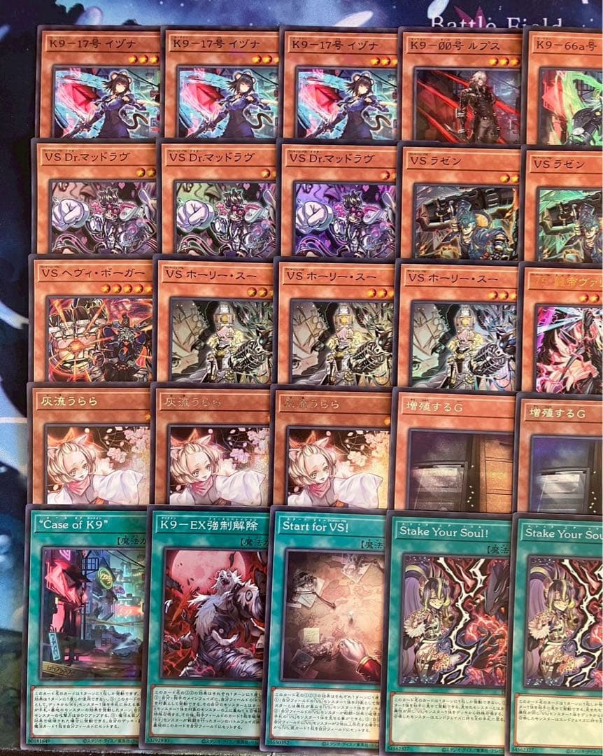 フォロワー様5%オフ　大会構築　高レアリティ　K9VSデッキ　④