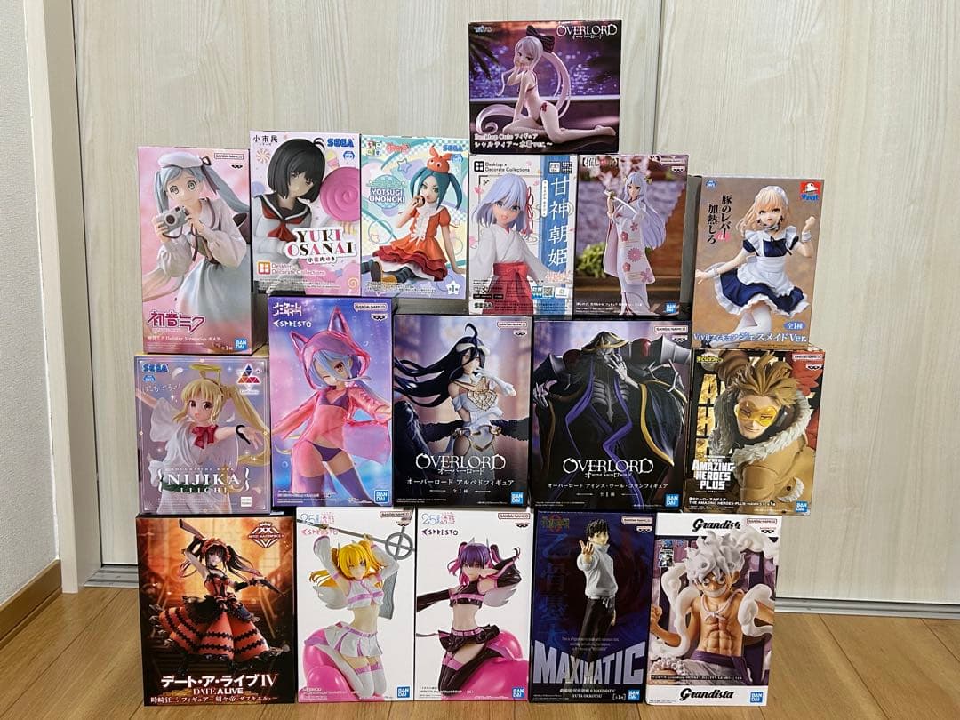 プライズフィギュアまとめ売り 17種セット