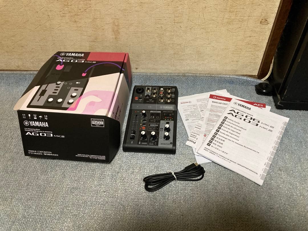 YAMAHA AG03 MK2 ミキサー