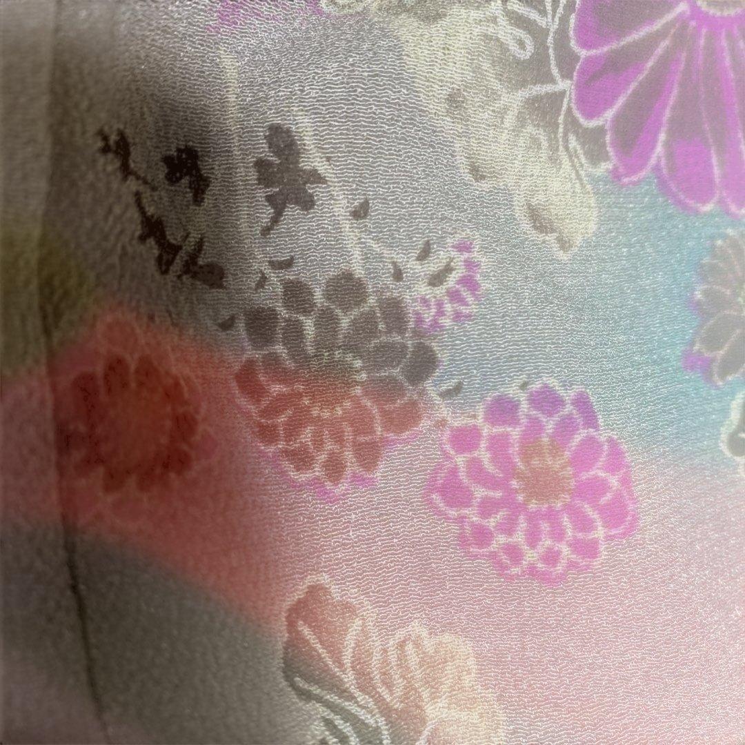 市松人形用着物 江戸縮緬 12号 43cm位 帯セット 肌着 筥迫