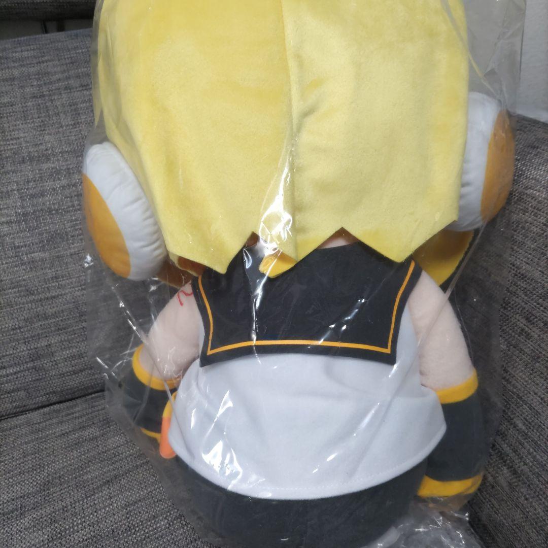 鏡音リン ／ふわぷち どでかジャンボぬいぐるみ 初音ミクシリーズ／ボカロ／