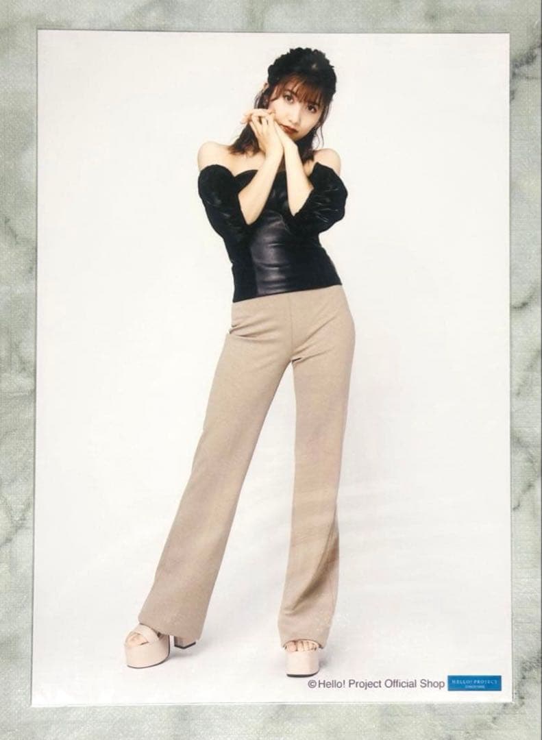 モーニング娘。'21 佐藤優樹 ハロショ 卒業記念 A4サイズ生写真 ⑥