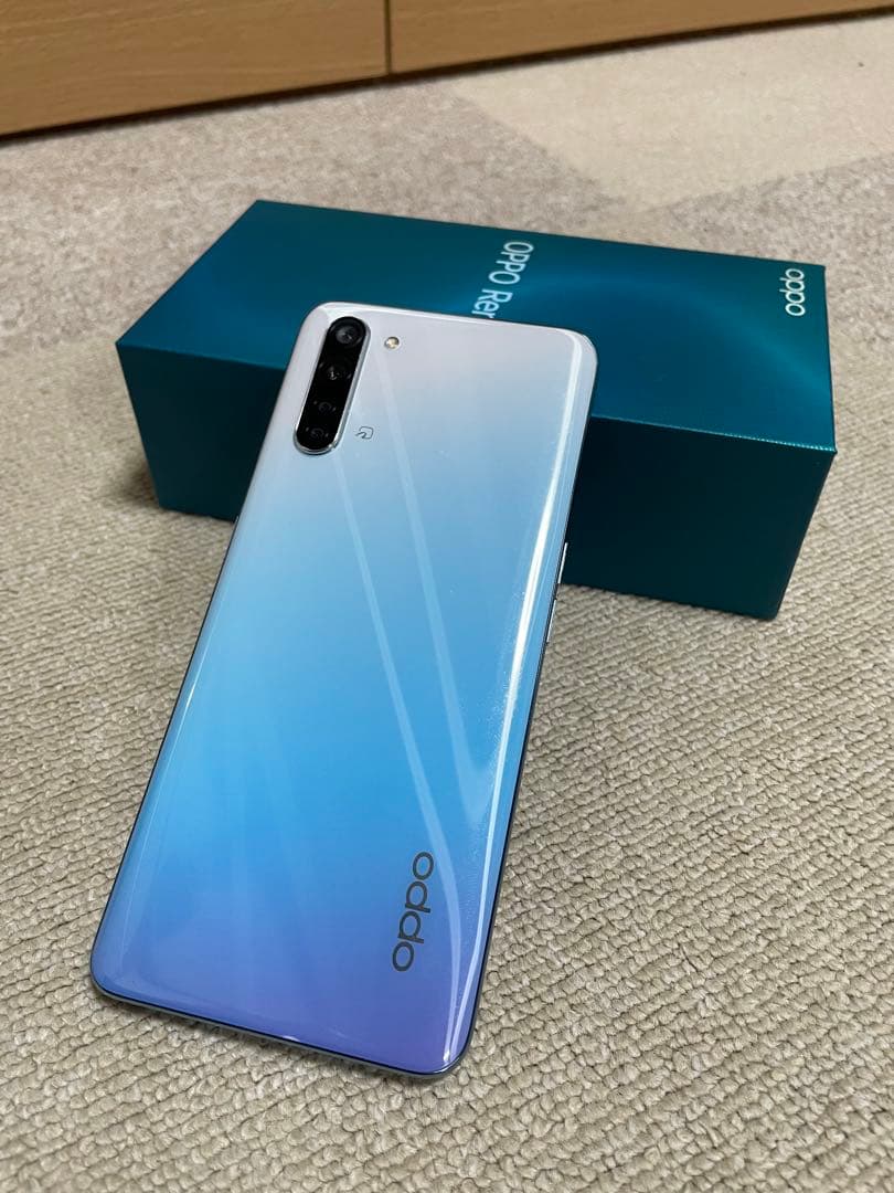 OPPO Reno3 A グラデーションホワイト - メルカリ