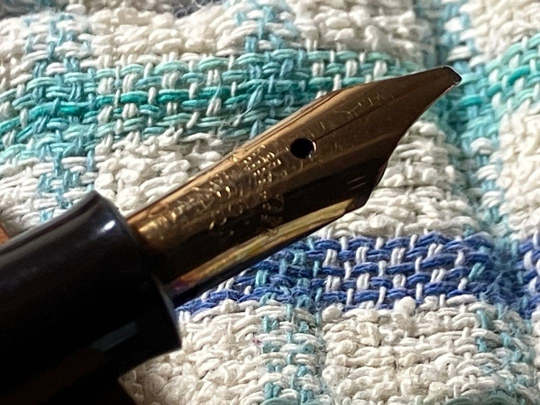 ペリカン 茶縞 OBB 万年筆