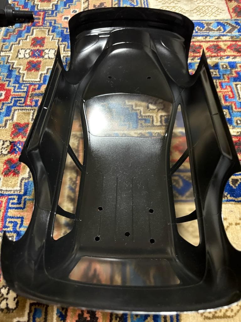 プロライン 1/10 RC用 PTクルーザー 塗装済みボディ メタルブラック