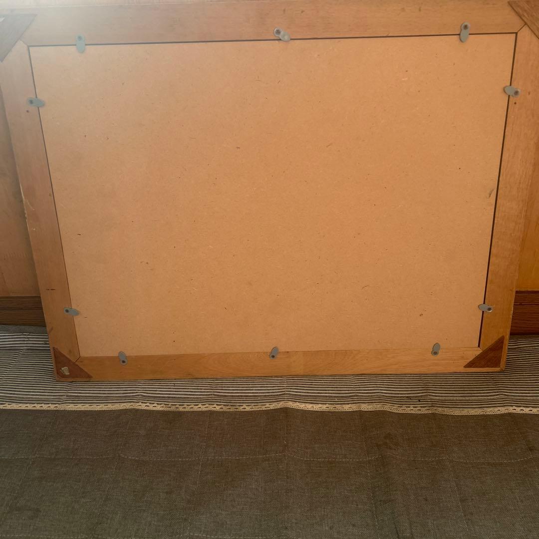 富士山 油彩画 署名入り 約縦47センチ×横62センチぐらい　勢州