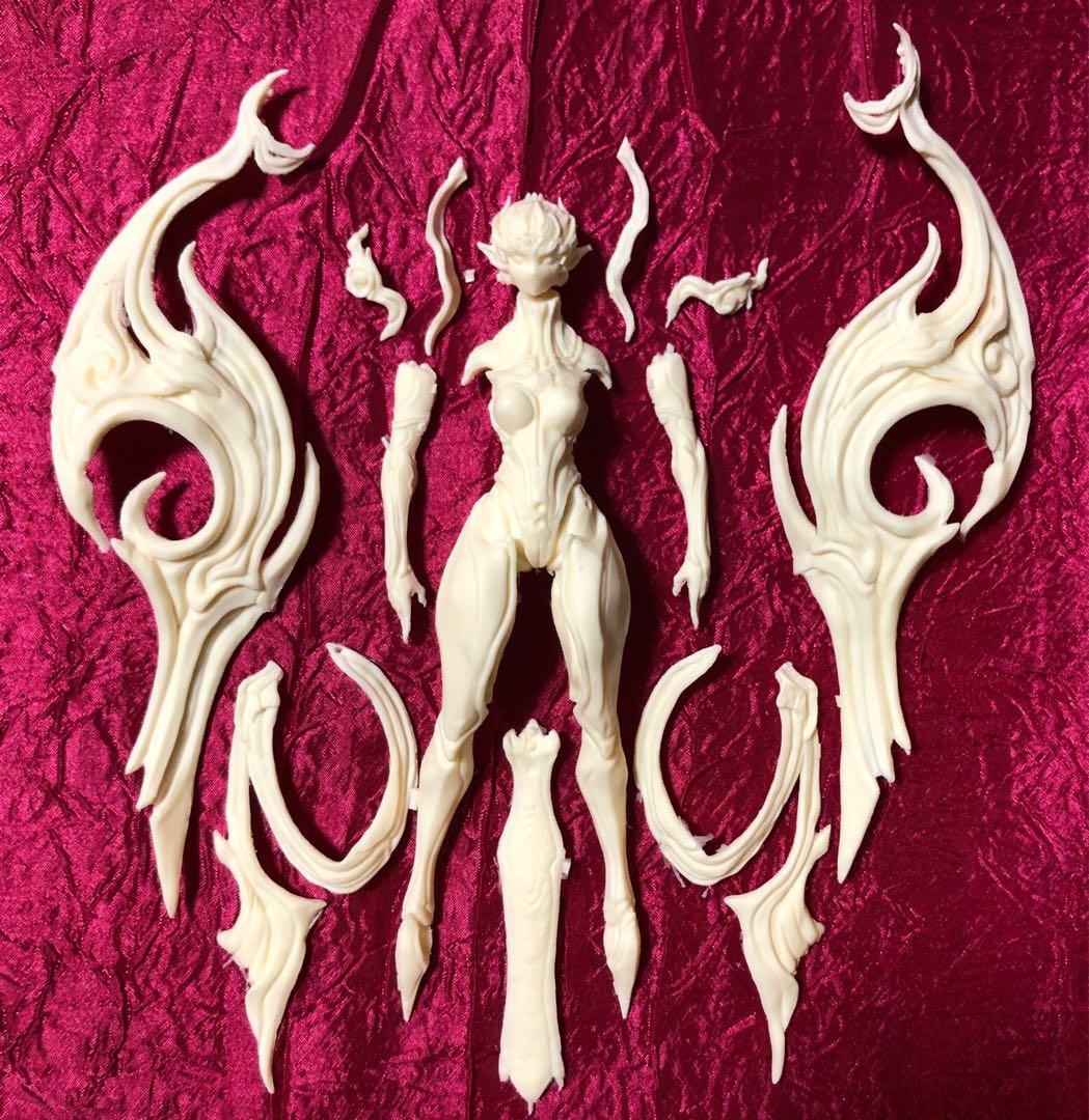 燕巫女 ガレージキット ノンスケール　未組立　紡ギ箱　フィギュア