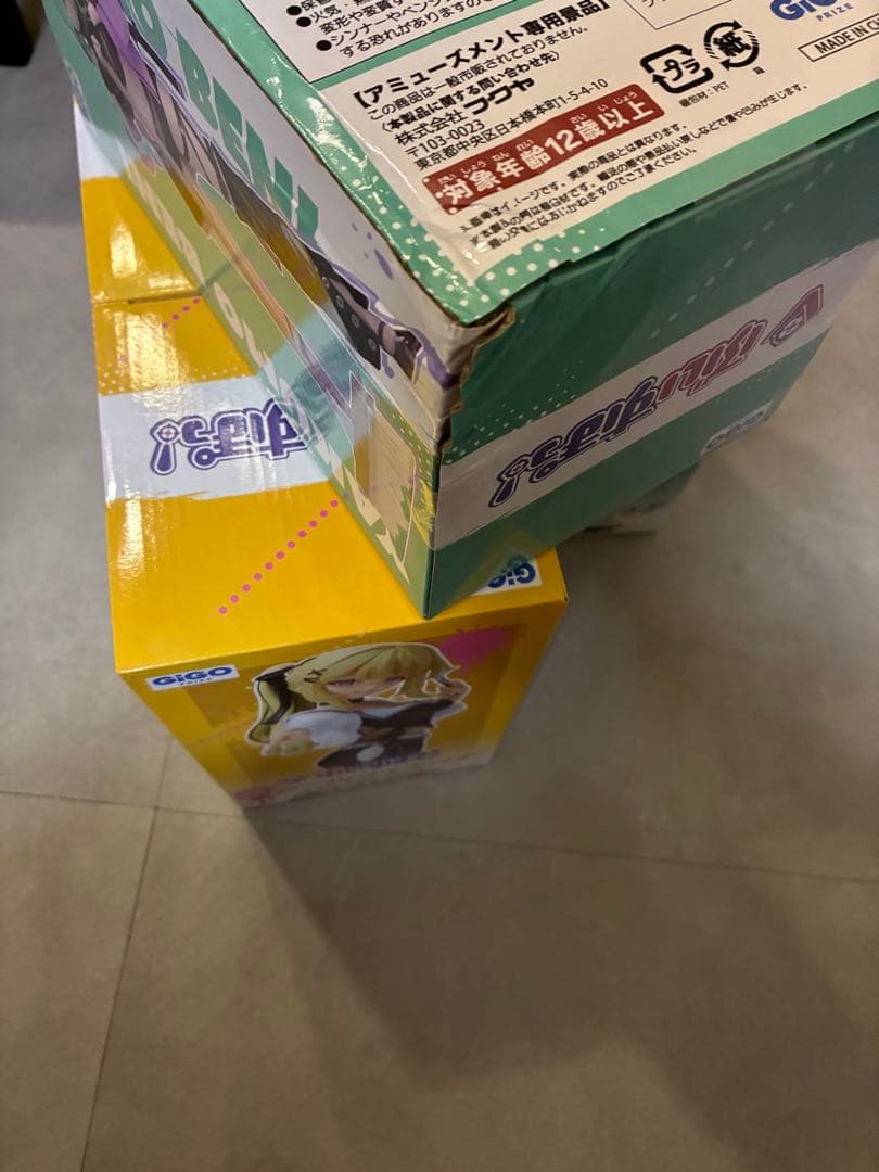 ぶいすぽっ！ スケールフィギュア GiGO限定 八雲べに 神成きゅぴ　4点