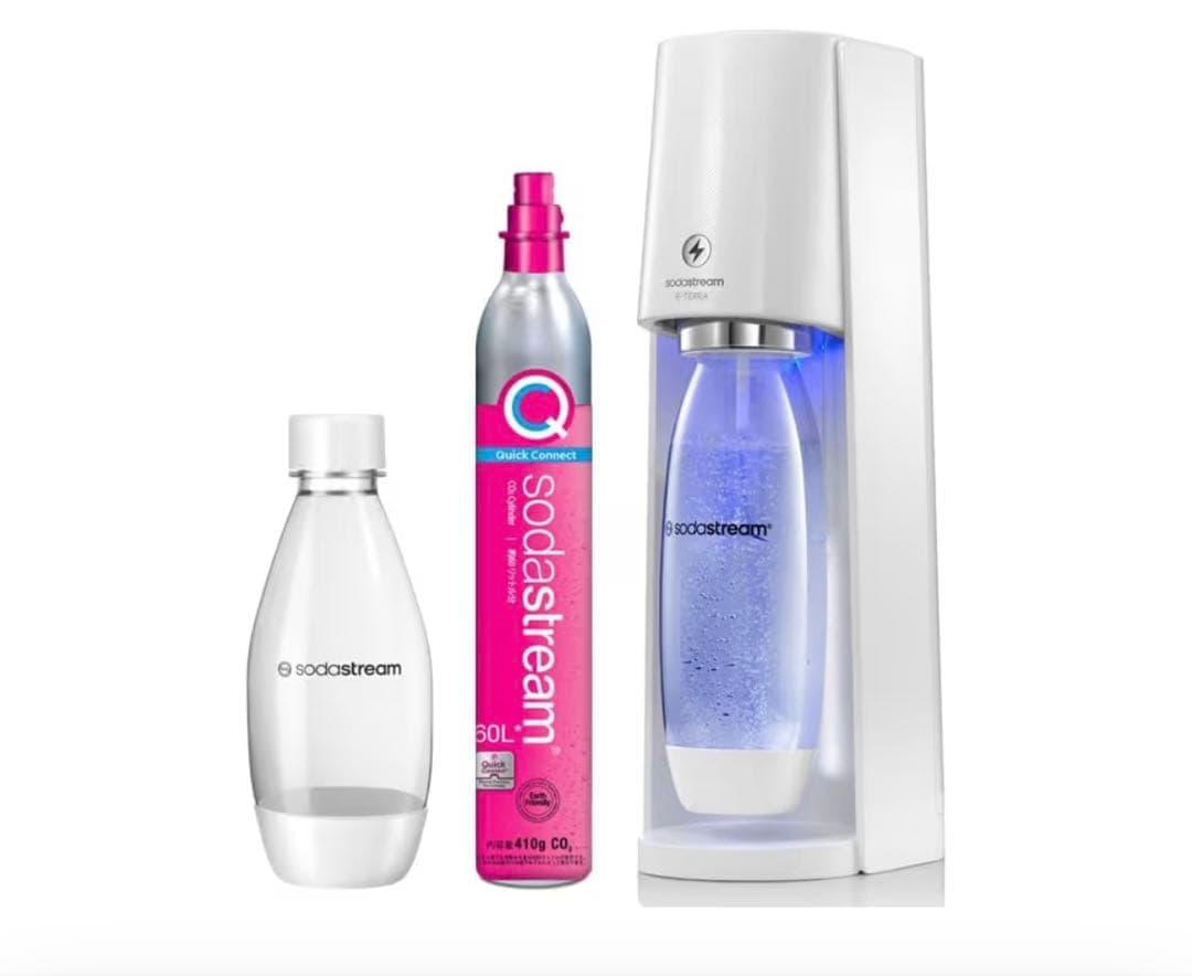 SodaStream Terra 炭酸水メーカー ソーダストリーム SodaStream / TERRA (テラ) スターターキット