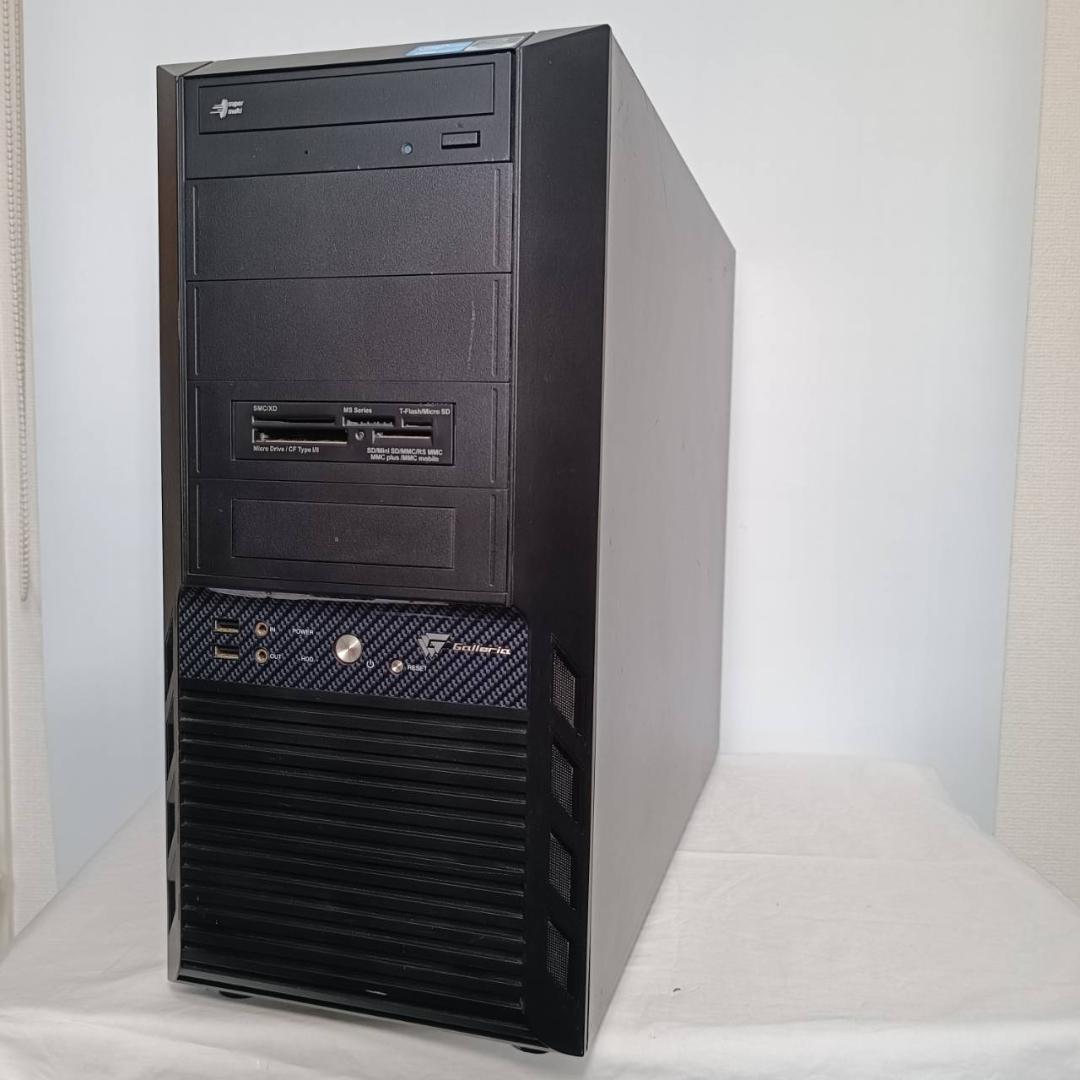 ゲーミングPC/core i7/500GB/GTXグラボ/Office/ガレリア