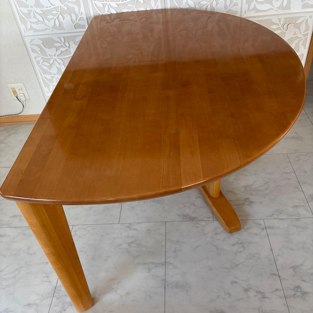 カリモク　karimoku Chitano 半円ダイニングテーブル