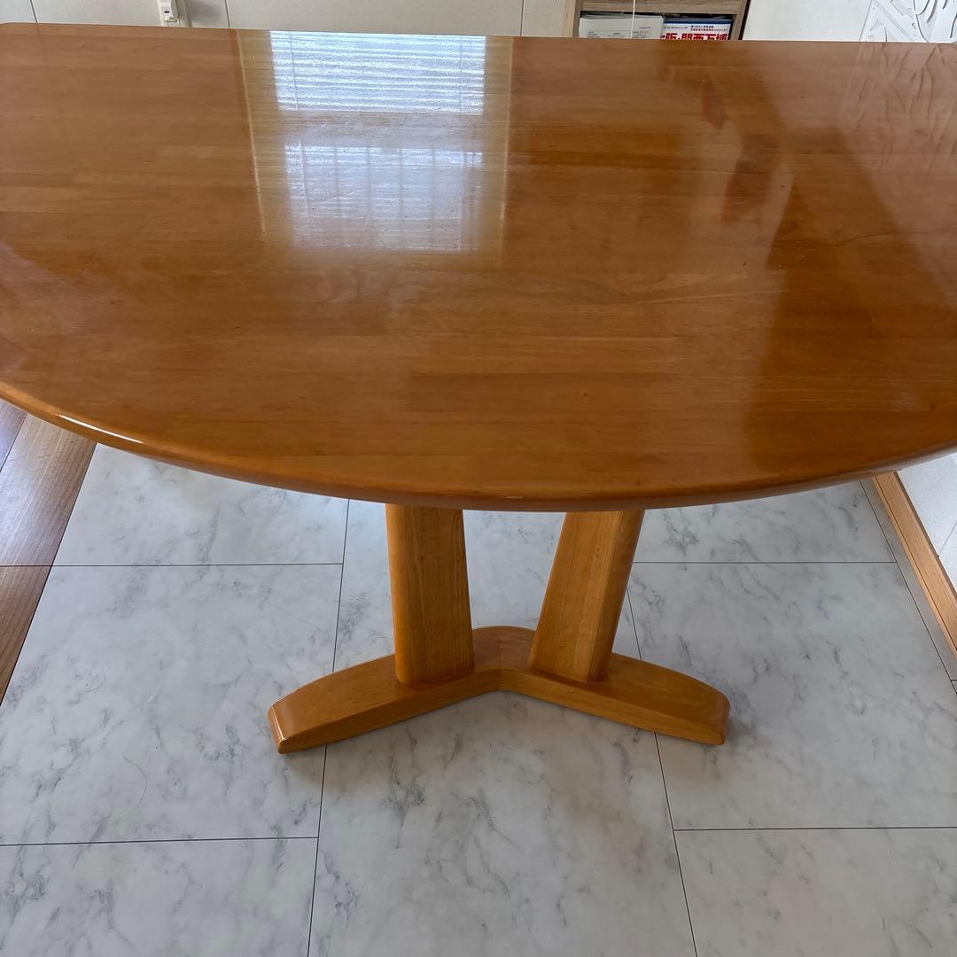 カリモク　karimoku Chitano 半円ダイニングテーブル