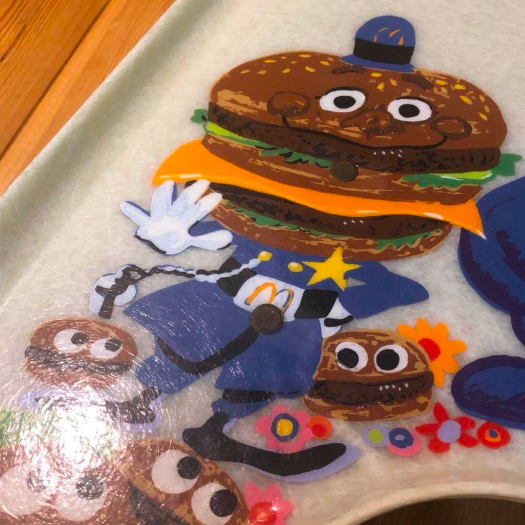 スーパーレア1974年マクドナルドランドキャラクタートレー看板店舗用