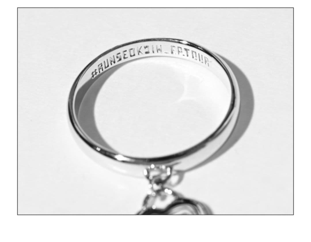 RUNSEOKJIN in JAPAN リング　XL BTS JIN　指輪